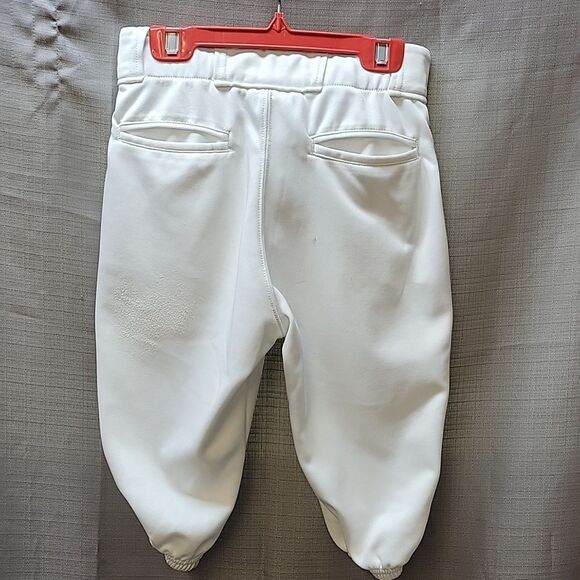 Rawlings Pro-dri Knickers Baseball Knickers Youth Med with Red Stripe (3) - Picture 2 of 8